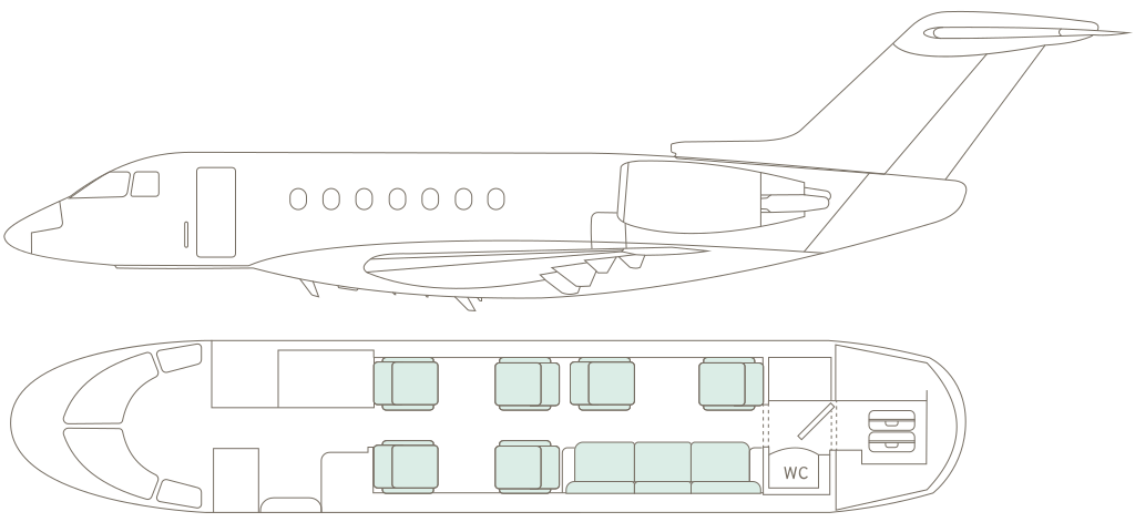 Gulfstream G200 Blueprint